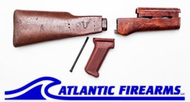 Bulgarian AK-47 Milled Trench Art Stock Set Ustase  - Auction