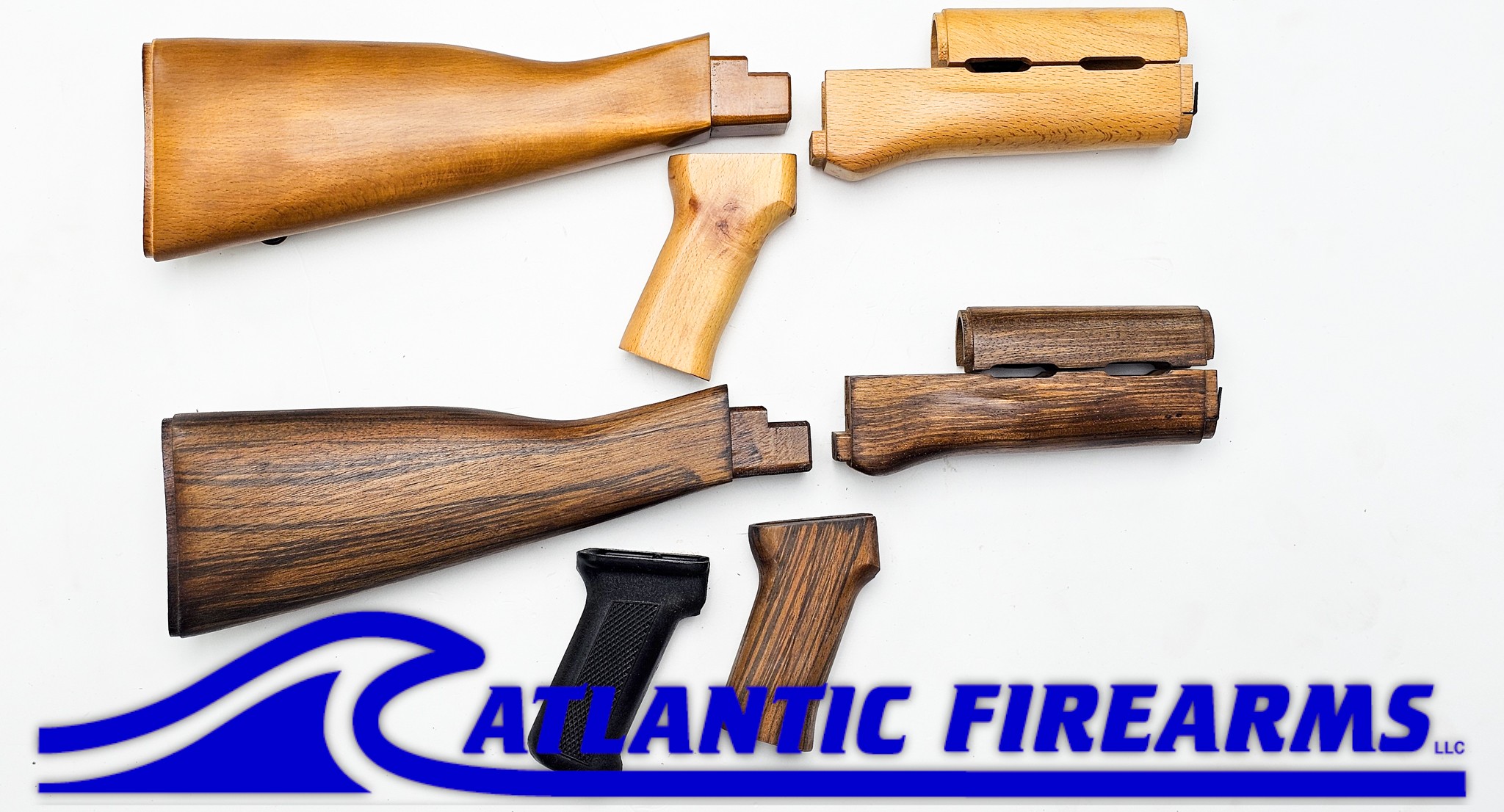 Blem AK-47/ AKM Furniture Stock Set Lot  - Auction