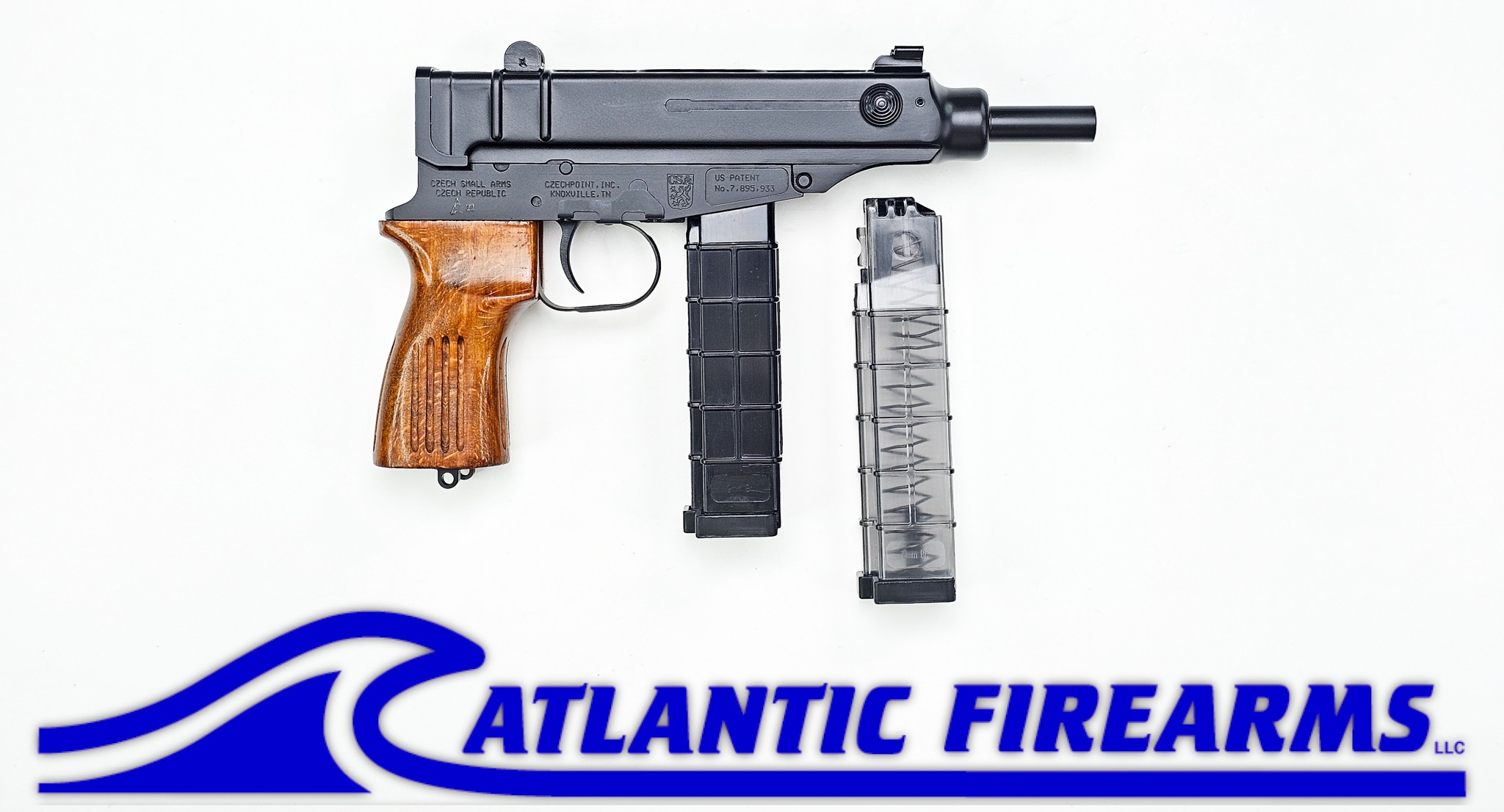 Czechpoint VZ 61 Pistol .380- Wood