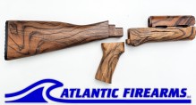 Blem AK-47/ AKM Furniture Stock Set Lot  - Auction