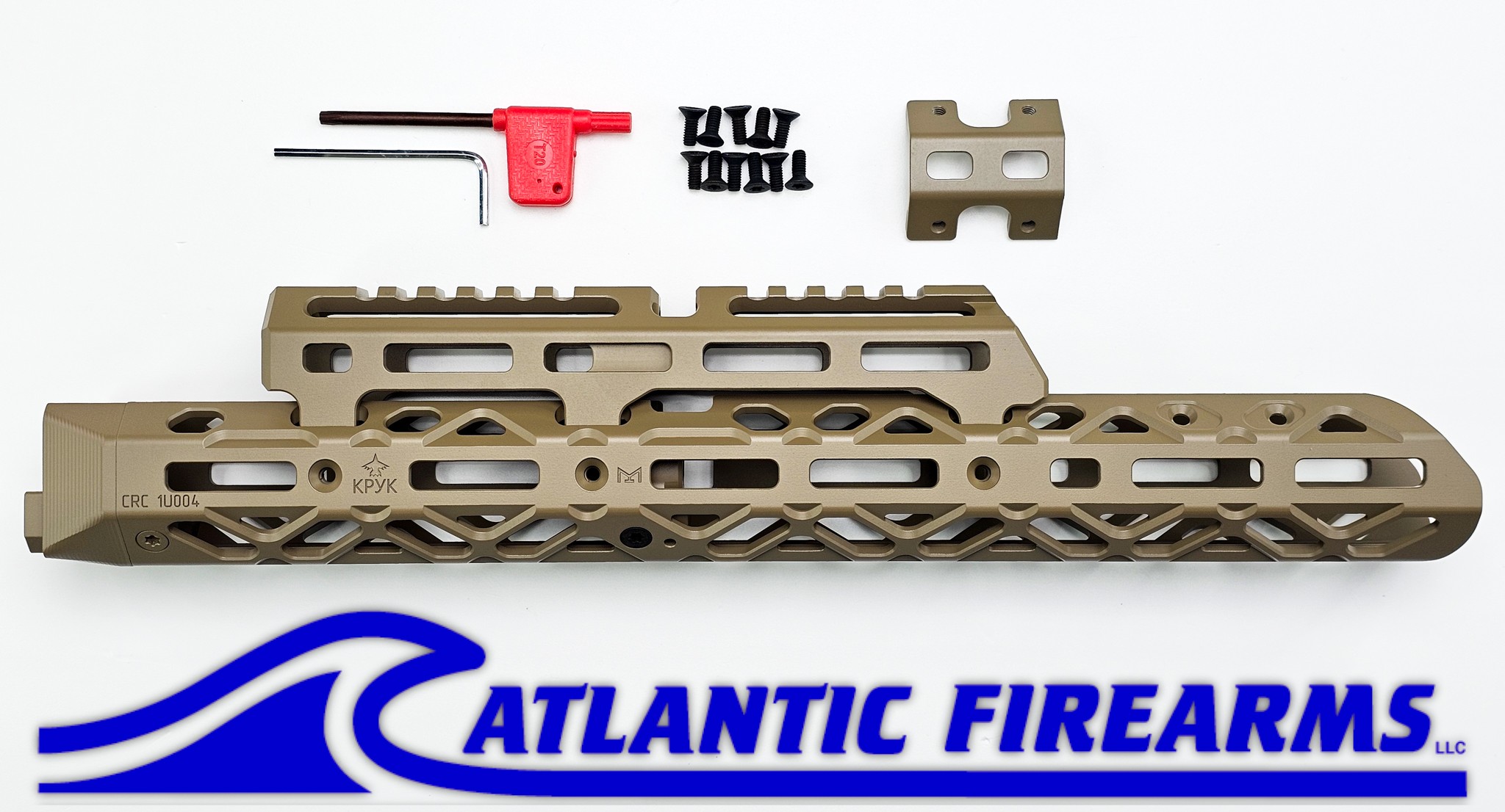 CRC 1U004B AKM/AK-74 Extended Handguard and Tube Cover Coyote - KPYK