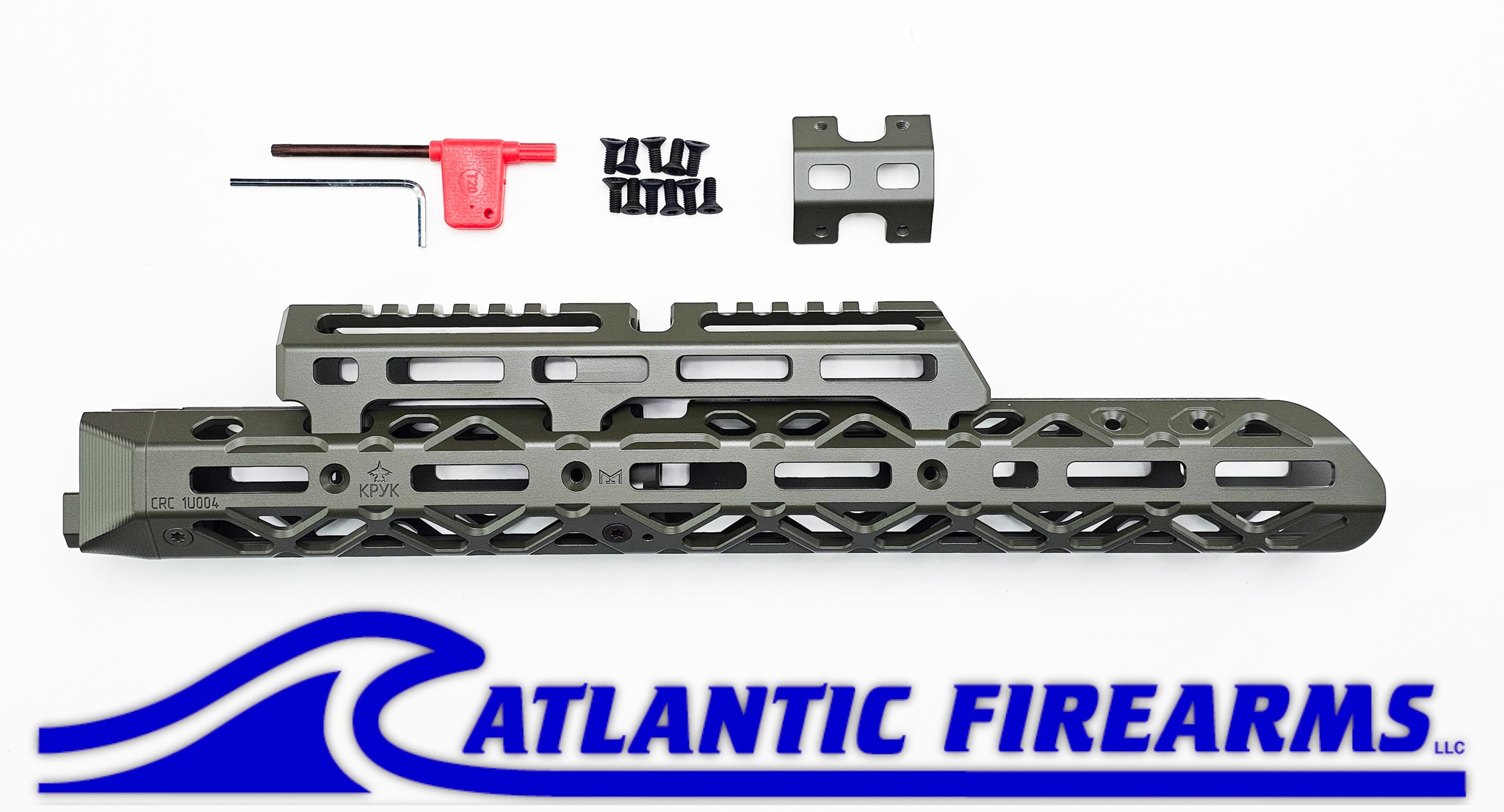 CRC 1U004B AKM/AK-74 Extended Handguard and Tube Cover OD Green - KPYK