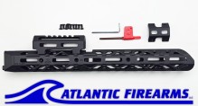 CRC 1A005 Extended Handguard Arsenal Sam Series - Black - KPYK