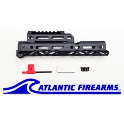 Long M-LOK AKS-74U Handguard W/ Short Cover- BLK- CRC 1U044A