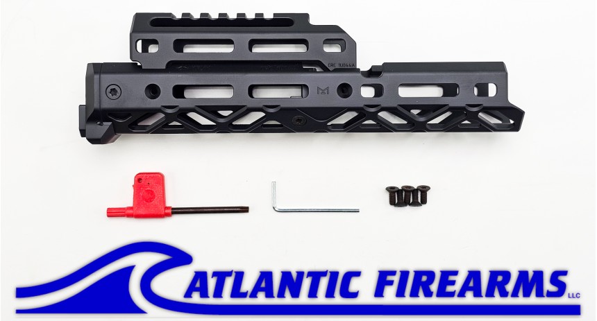 Long M-LOK AKS-74U Handguard W/ Short Cover- BLK- CRC 1U044A