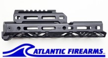 Long M-LOK AKS-74U Handguard W/ Short Cover- BLK- CRC 1U044A