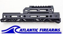 Long M-LOK AKS-74U Handguard W/ Short Cover- BLK- CRC 1U044A