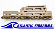 Long M-LOK AKS-74U Handguard W/ Short Cover- Coyote- CRC 1U044A