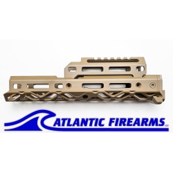Long M-LOK AKS-74U Handguard W/ Short Cover- Coyote- CRC 1U044A