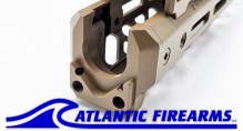 Long M-LOK AKS-74U Handguard W/ Short Cover- Coyote- CRC 1U044A