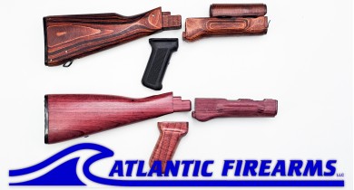 Blem AK-47/ AKM Furniture Stock Set Lot  - Auction