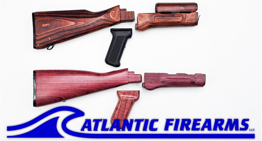 Blem AK-47/ AKM Furniture Stock Set Lot  - Auction