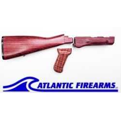 Blem AK-47/ AKM Furniture Stock Set Lot  - Auction