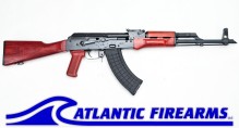 Polish Forged AK47 Sporter Rifle- Red