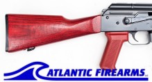 Polish Forged AK47 Sporter Rifle- Red