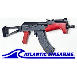 Micro Hellpup Polish Red AK47 Pistol W/ Brace