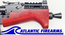 Micro Hellpup Polish Red AK47 Pistol W/ Brace
