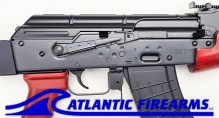 Micro Hellpup Polish Red AK47 Pistol W/ Brace