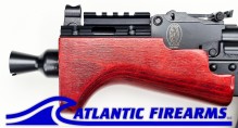 Micro Hellpup Polish Red AK47 Pistol W/ Brace