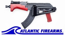 Micro Hellpup Polish Red AK47 Pistol W/ Brace
