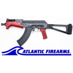 Micro Hellpup Polish Red AK47 Pistol W/ Brace