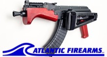 Micro Hellpup Polish Red AK47 Pistol W/ Brace