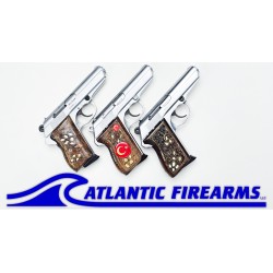 CZ VZOR 70-Silver W/Inlay Wood Grips