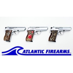 CZ VZOR 70-Silver W/Inlay Wood Grips
