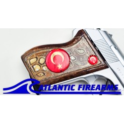 CZ VZOR 70-Silver W/Inlay Wood Grips