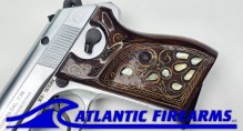 CZ VZOR 70-Silver W/Inlay Wood Grips