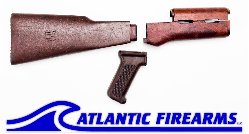 Bulgarian AK-47 Milled Trench Art Stock Set Flag Seal - Auction