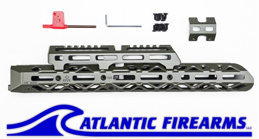Arsenal Long Handguard W/ Long Gas Tube Cover- OD-  CRC 1A005B