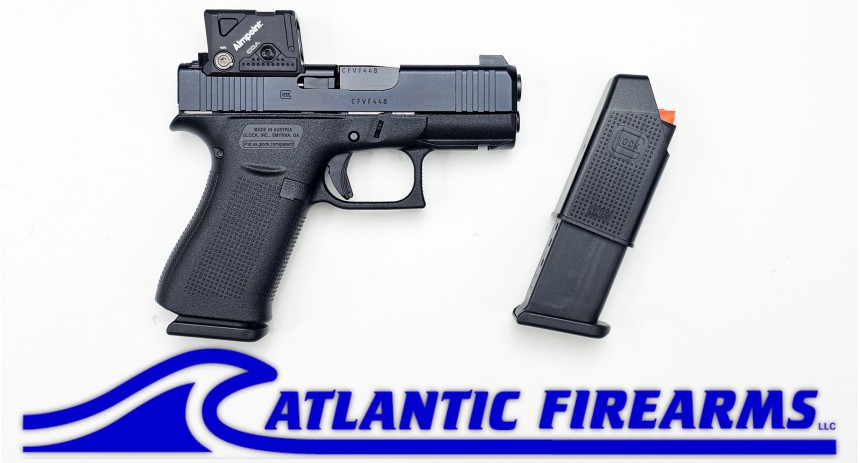 Glock 43X MOS Pistol W/ Aimpoint COA Optic