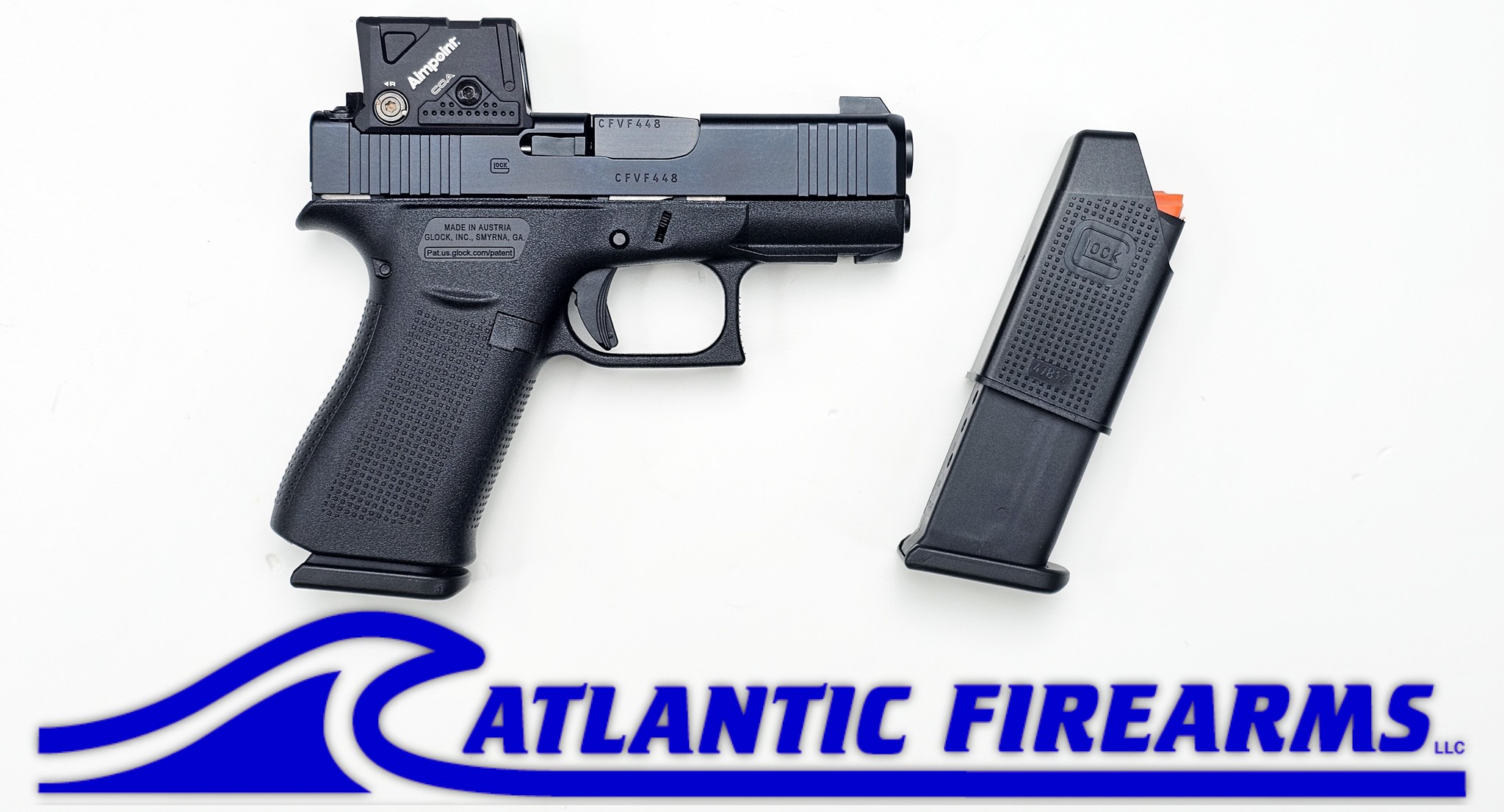 Glock 43X MOS Pistol W/ Aimpoint COA Optic