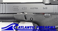 Glock 43X MOS Pistol W/ Aimpoint COA Optic
