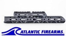 Arsenal Long Handguard W/ Long Gas Tube Cover- Black-  CRC 1A005B