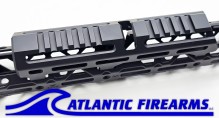 Arsenal Long Handguard W/ Long Gas Tube Cover- Black-  CRC 1A005B