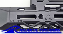 Arsenal Long Handguard W/ Long Gas Tube Cover- Black-  CRC 1A005B