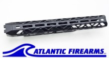 Arsenal Long Handguard W/ Long Gas Tube Cover- Black-  CRC 1A005B