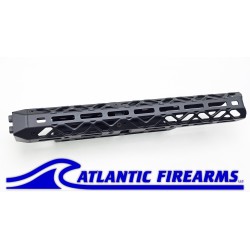 Arsenal Long Handguard W/ Long Gas Tube Cover- Black-  CRC 1A005B