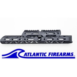 Arsenal Long Handguard W/ Long Gas Tube Cover- Black-  CRC 1A005B