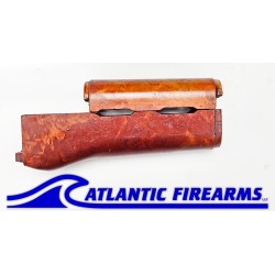 Bulgarian AK-47 Milled Trench Art Stock Set Names - Auction