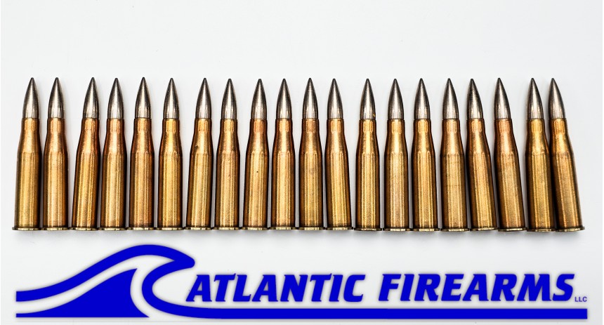 Bulgarian 8x56R Surplus Ammo - 20 Rounds
