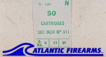 UK WWII .303 British Ammo FMJ Brass - 350 Rounds