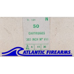 UK WWII .303 British Ammo FMJ Brass - 350 Rounds