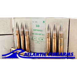 UK WWII .303 British Ammo FMJ Brass - 350 Rounds