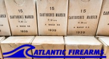 Greek WWII 8mm Mauser Ammo FMJ Brass - 780 Rounds