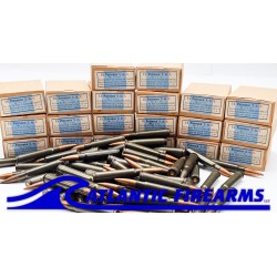 German WWII 8mm Mauser Ammo Armor-Piercing Steel - 300 Rounds