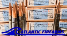German WWII 8mm Mauser Ammo Armor-Piercing Steel - 300 Rounds