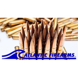 German WWII 8mm Mauser Ammo FMJ Brass - 300 Rounds